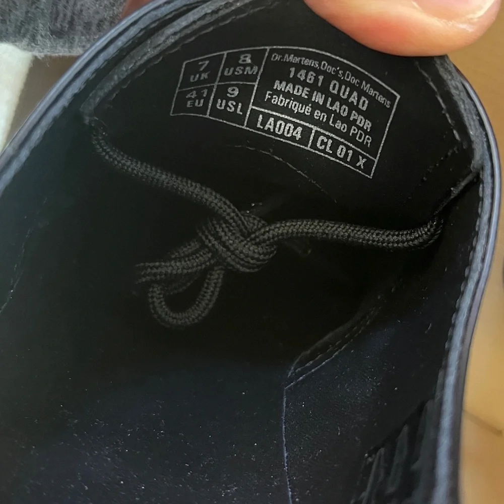 Dr Martens 1461 Quads Size 9 NIB